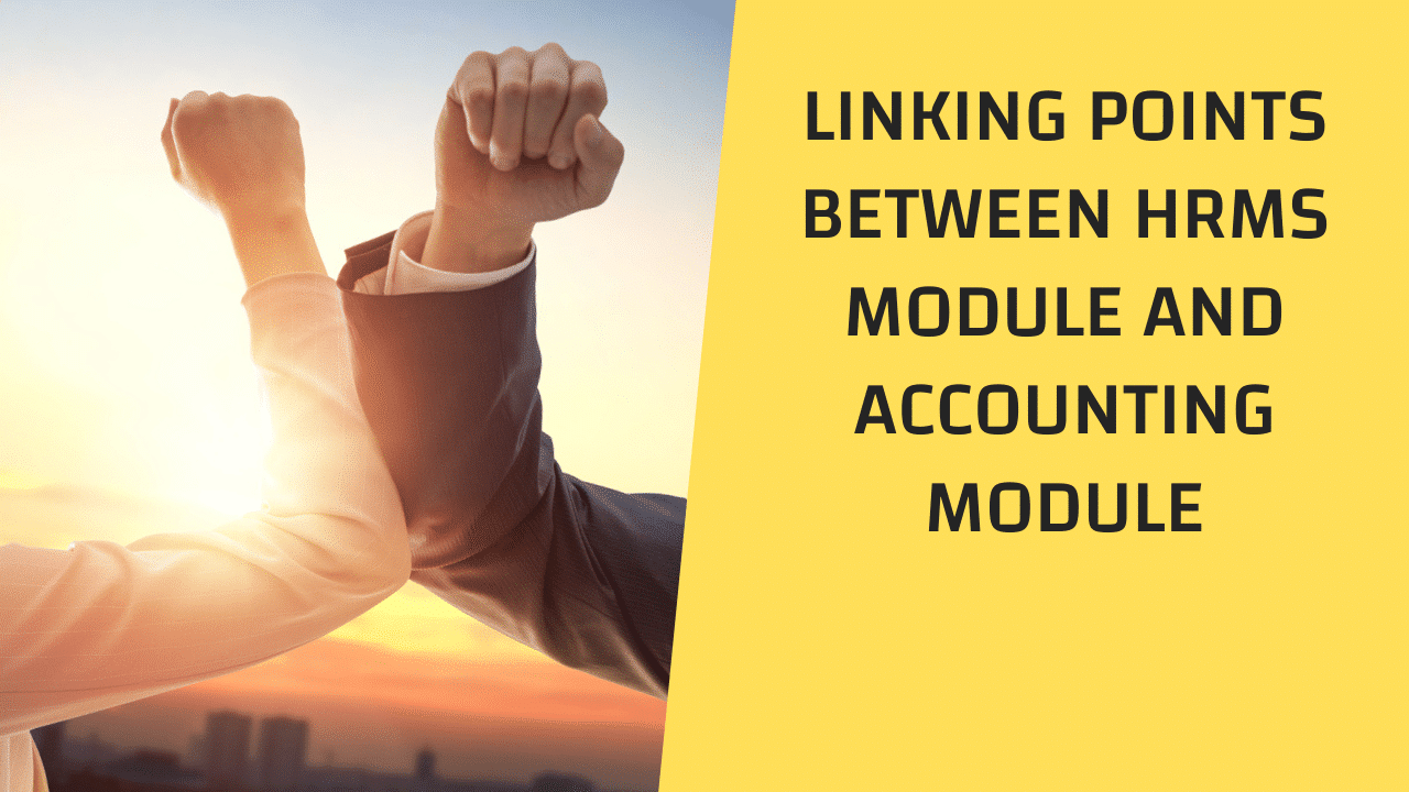 Linking Points Between HRMS And Accounting 