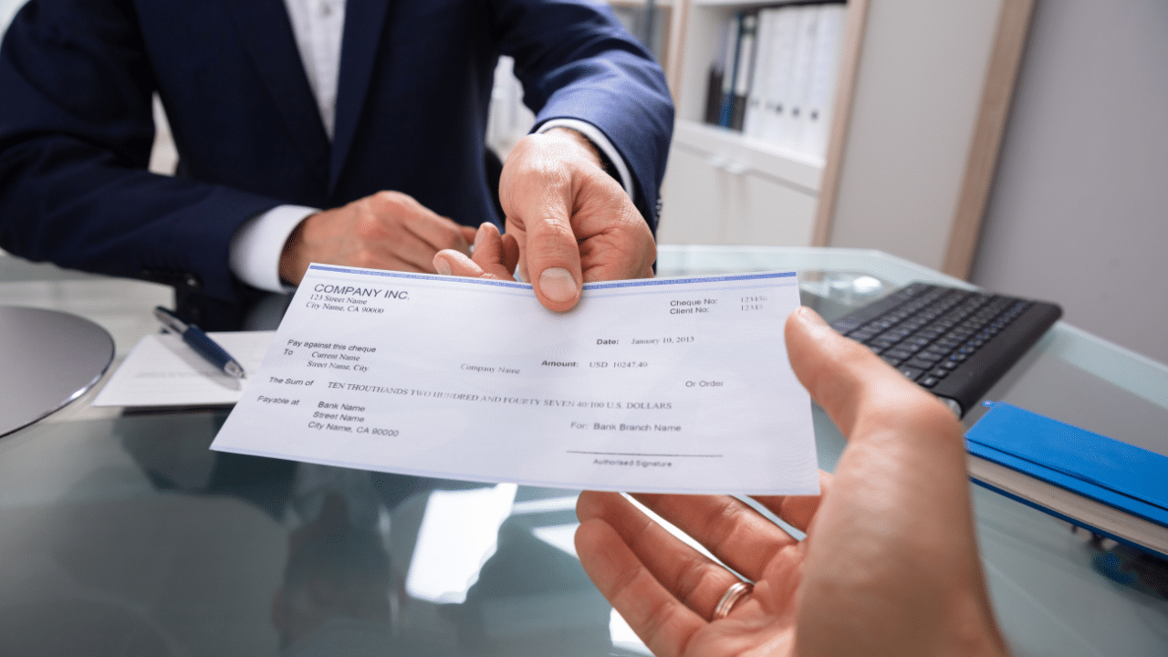 Cheque Payment