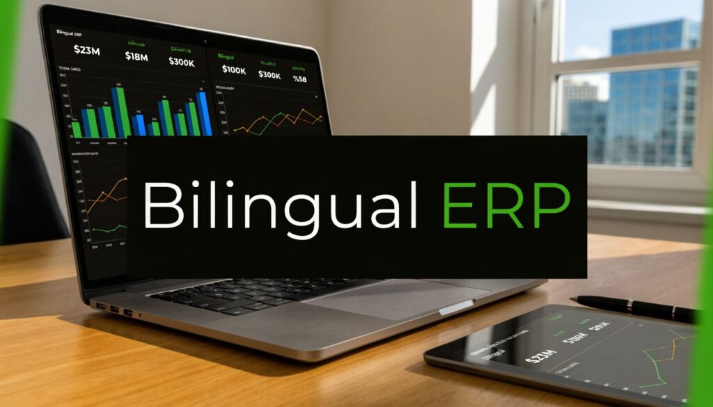 Bilingual ERP Arabic English for UAE/GCC Firms 5