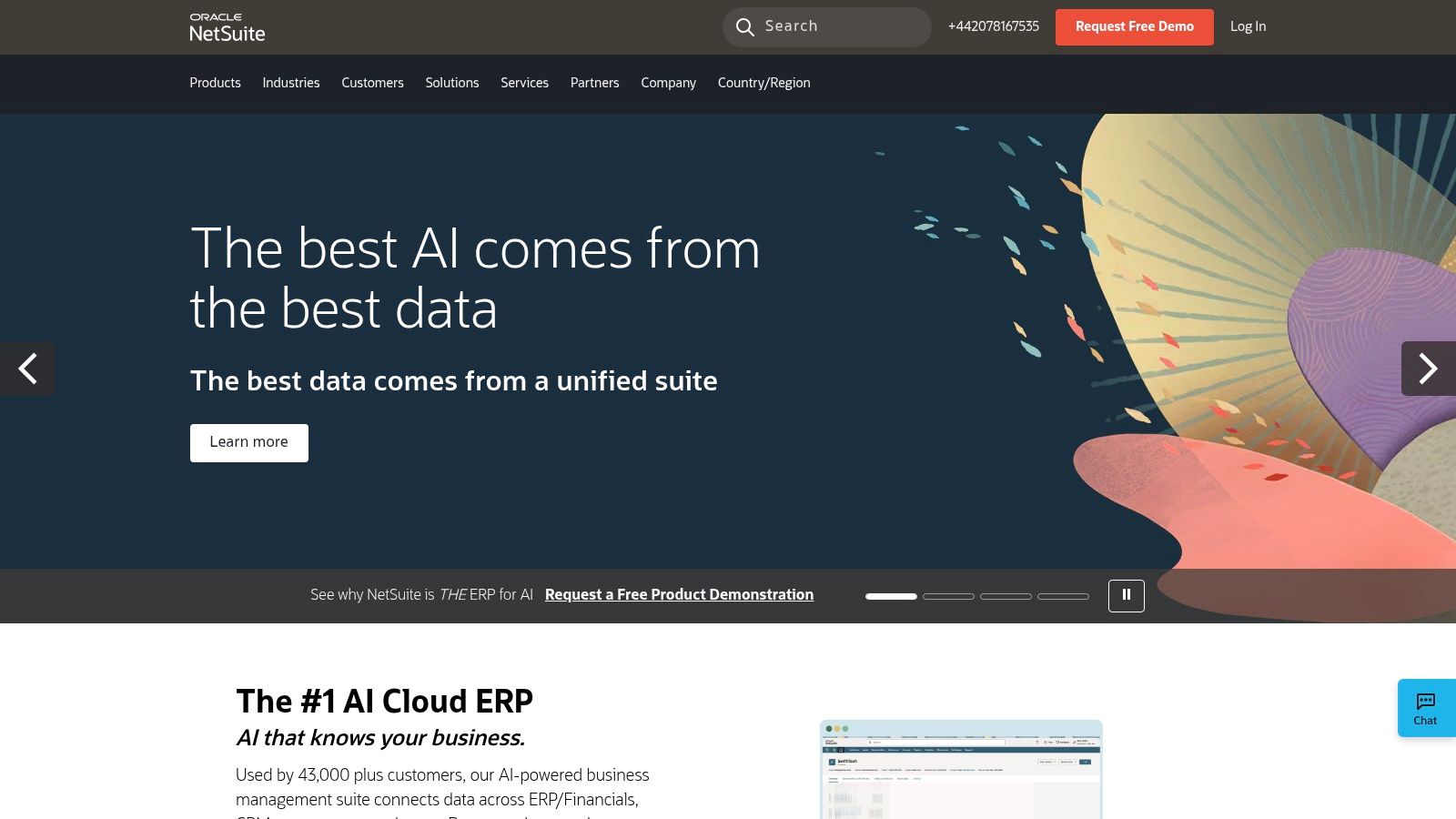 Top 10 ERP Dubai Companies to Watch in 2026 3 Oracle NetSuite (Cloud ERP)