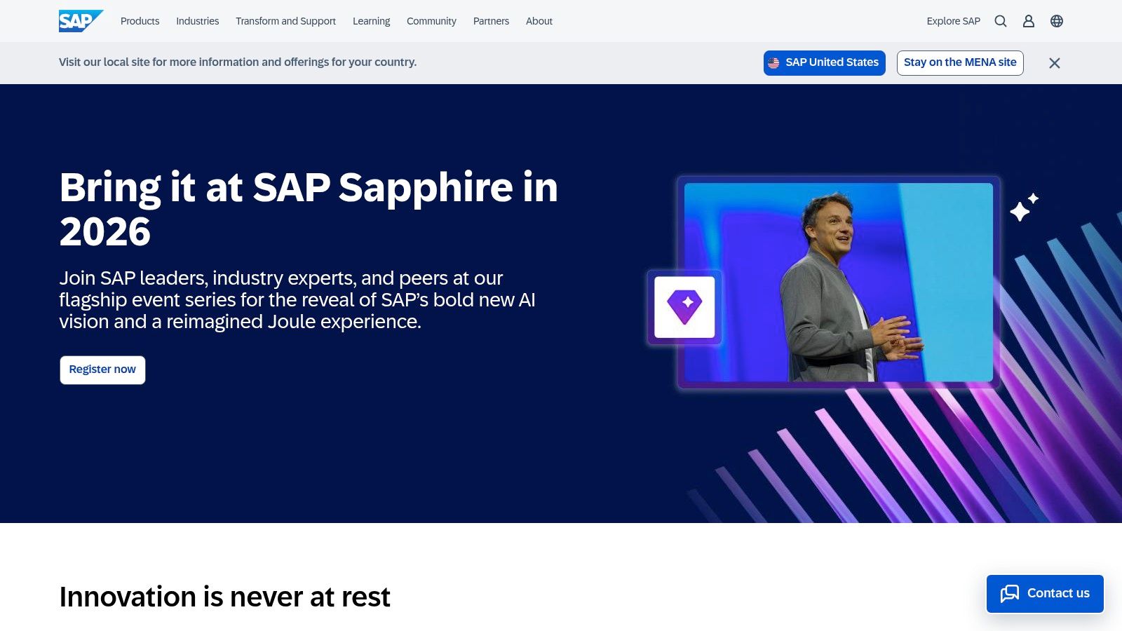 Top 10 ERP Dubai Companies to Watch in 2026 2 SAP MENA (SAP S/4HANA, RISE with SAP)