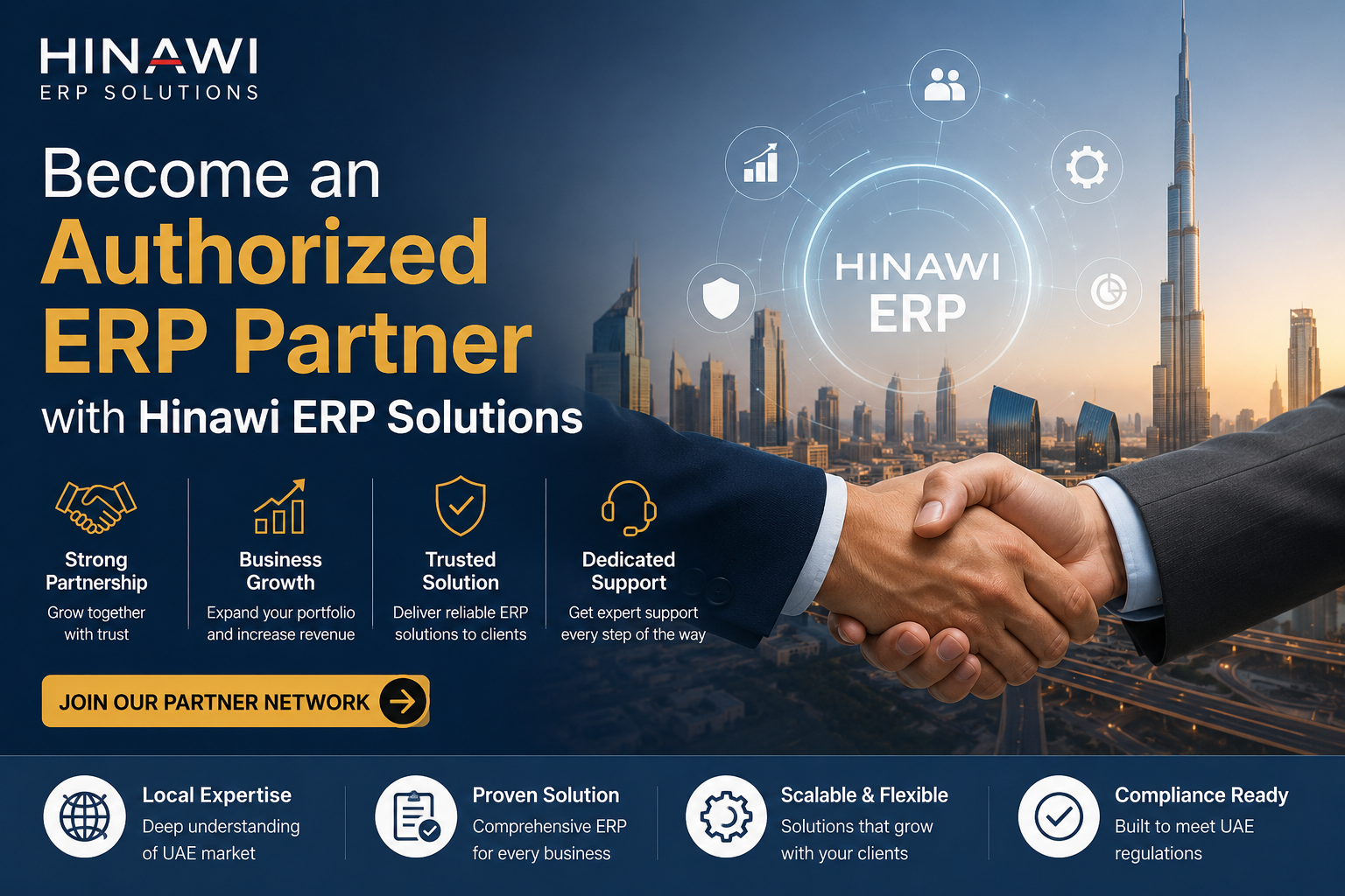 Become an Authorized ERP Partner with Hinawi ERP Solutions