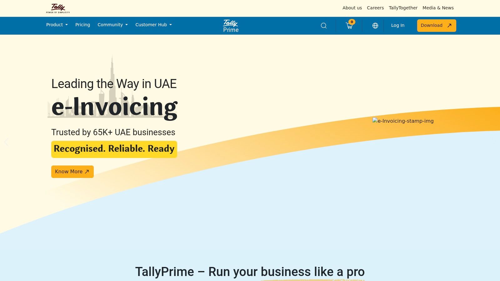 TallyPrime (desktop with cloud-hosting options via partners)